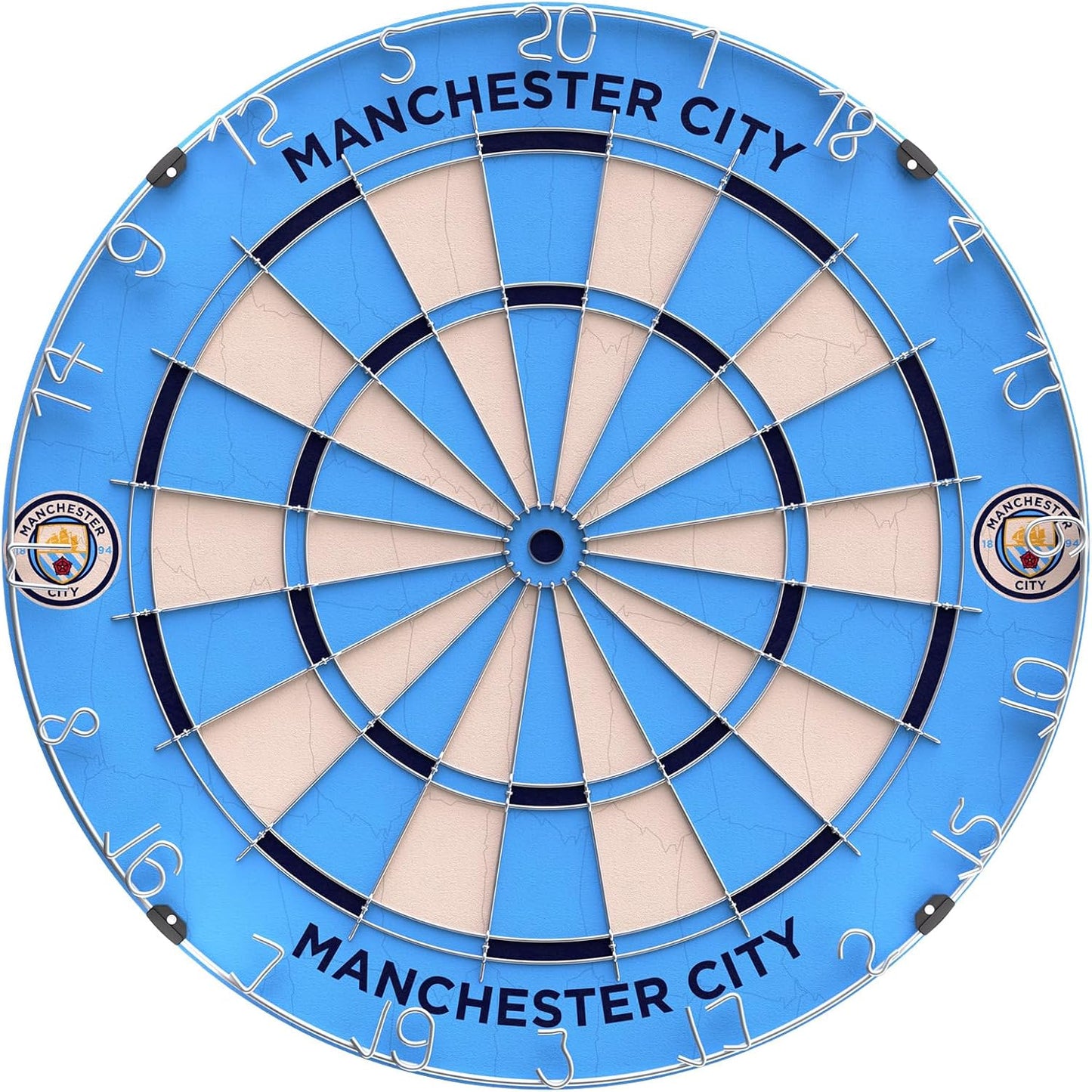 Dartboard Bar Table - Football Themed - Adjustable - Oche Table