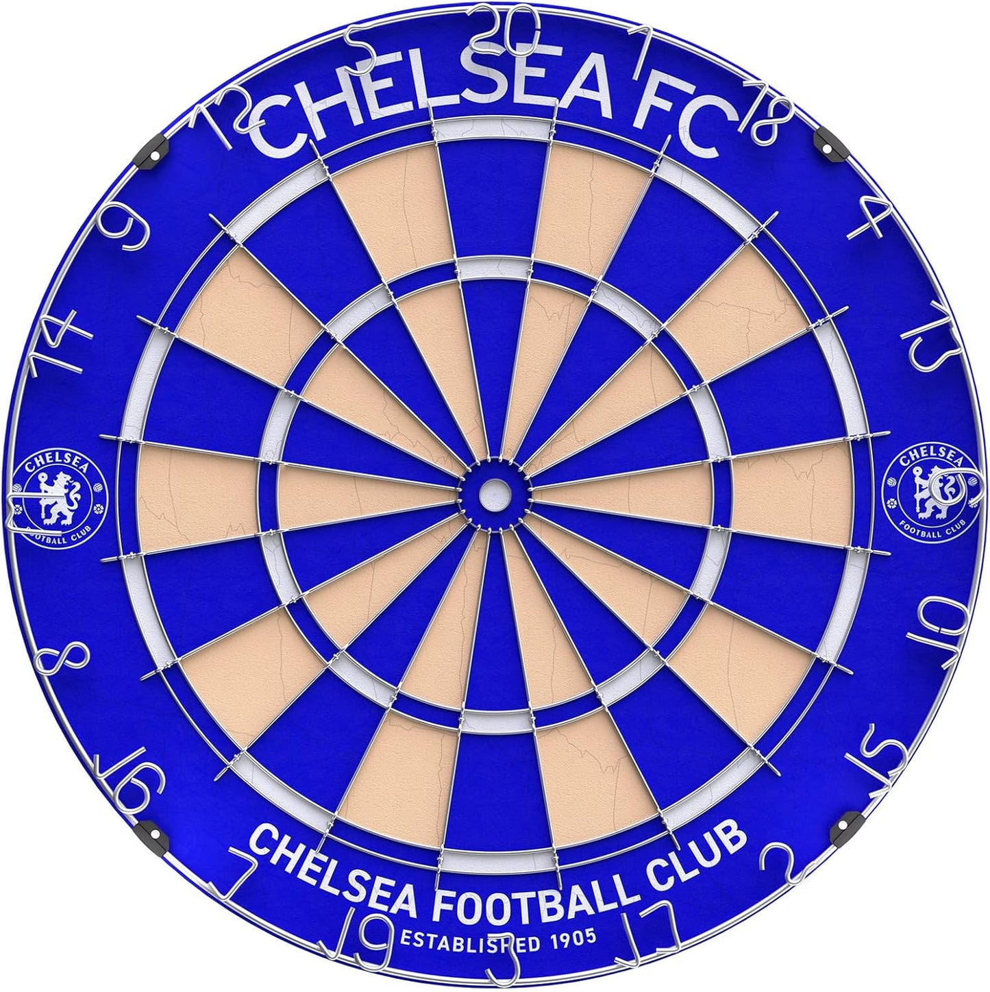 Dartboard Bar Table - Football Themed - Adjustable - Oche Table