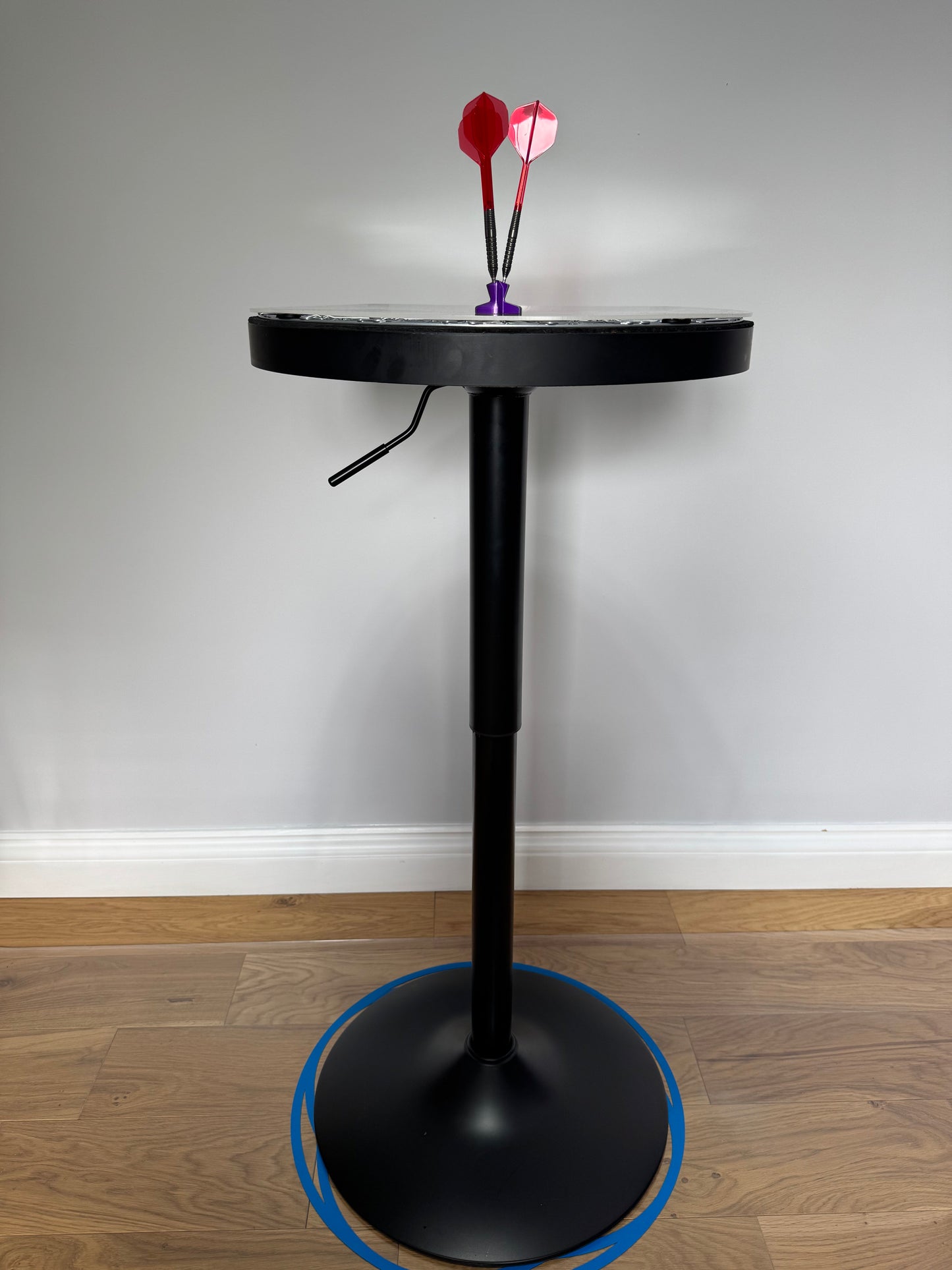 Dartboard Bar Table - Unicorn - Adjustable - Oche Table