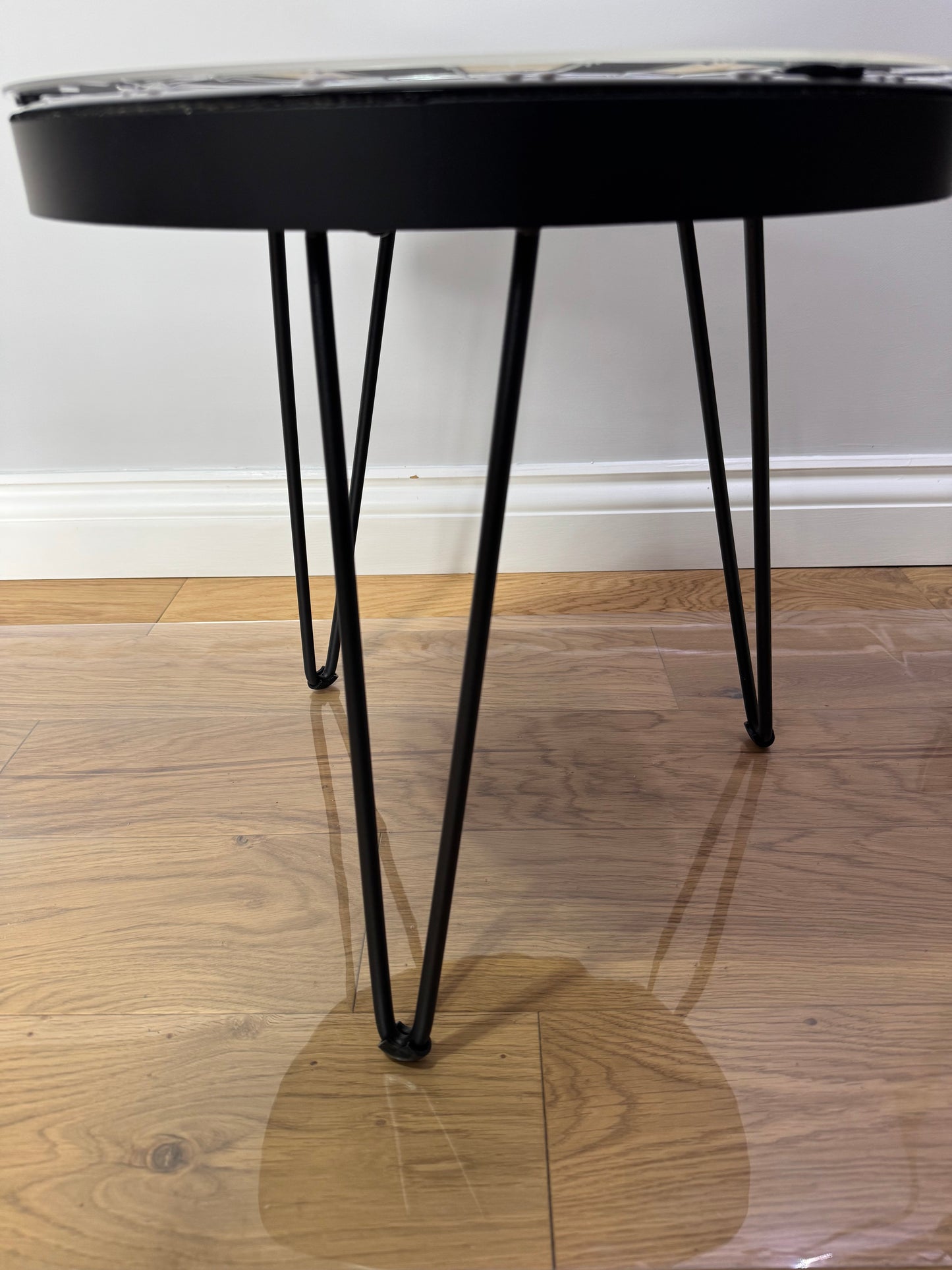 Dartboard Coffee Table - NFL Themed