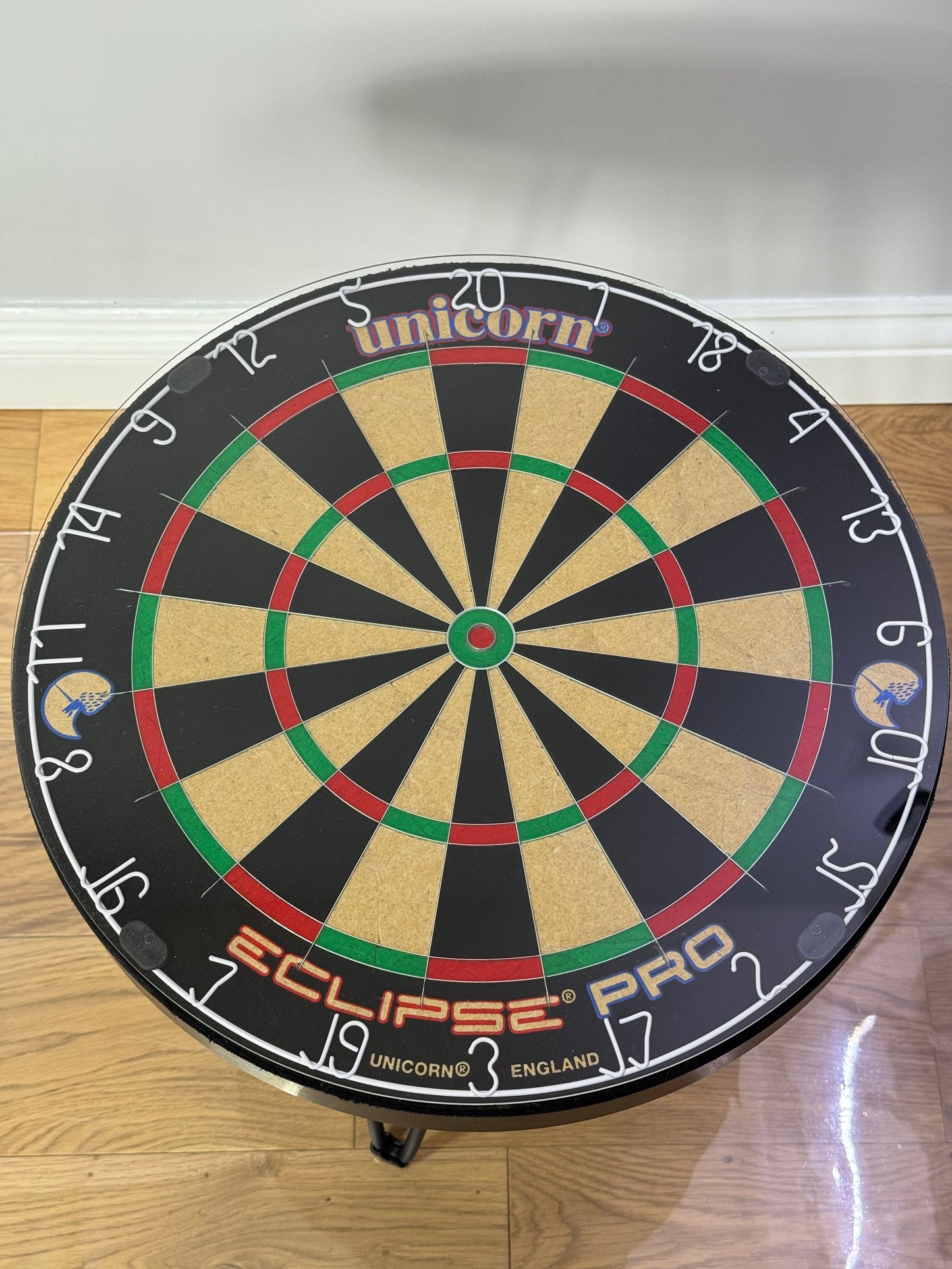 Dartboard Coffee Table - Unicorn