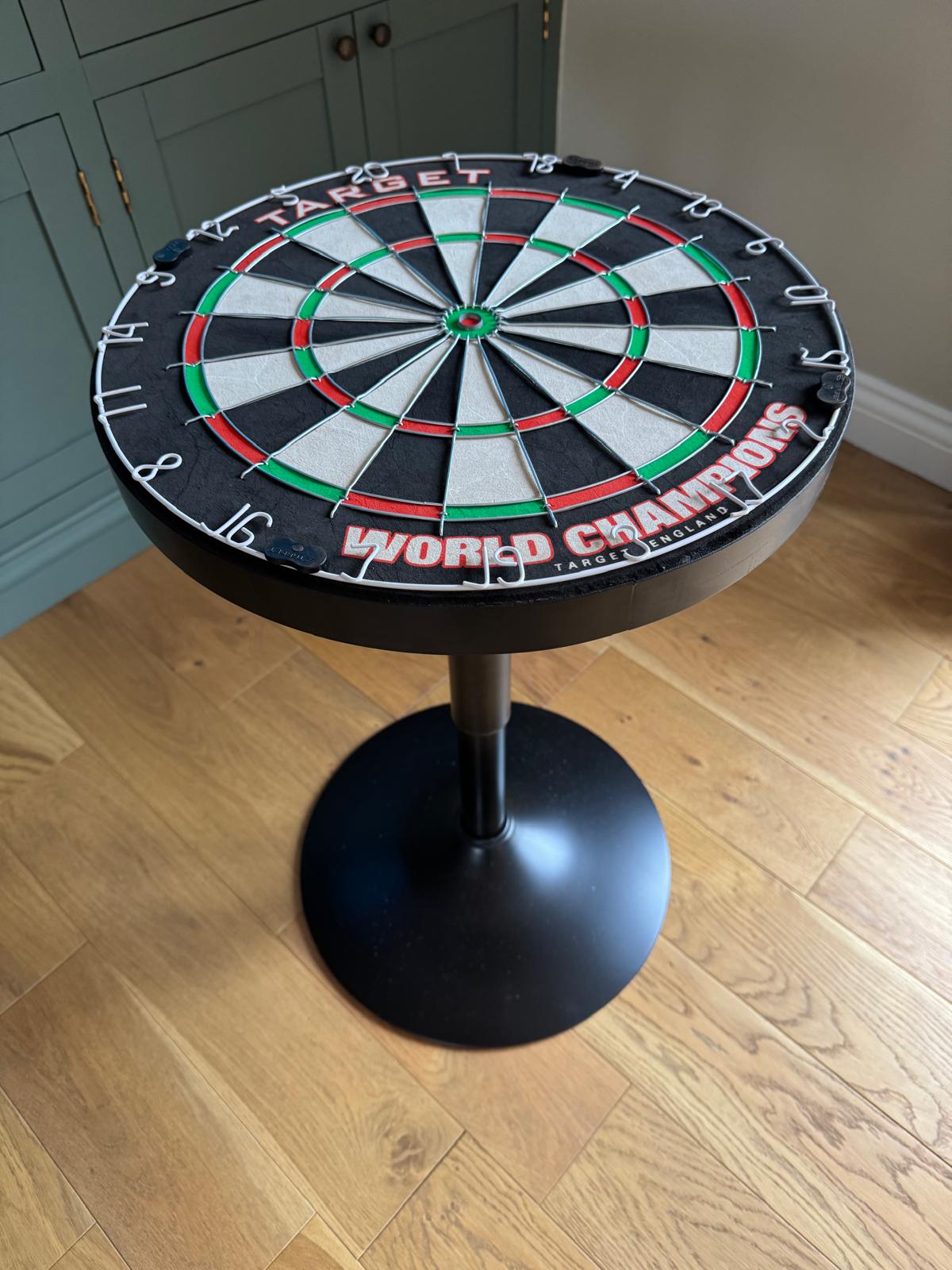Dartboard Bar Table - Target - Adjustable - Oche Table