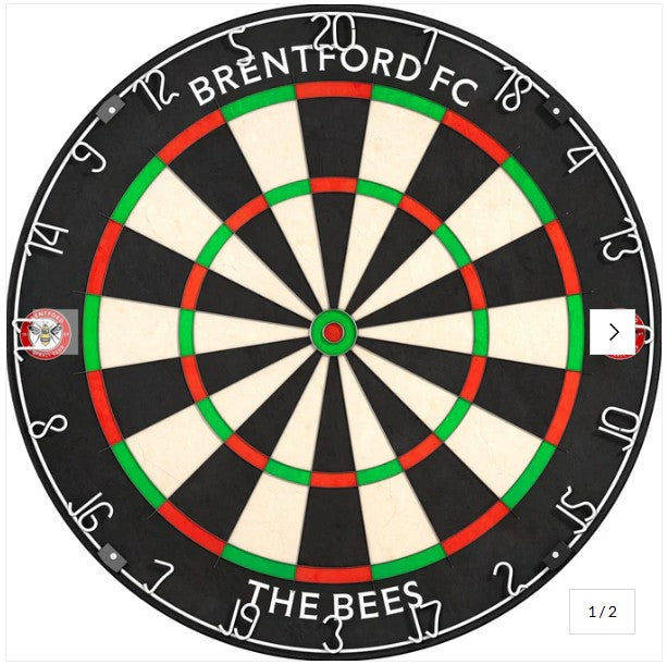 Dartboard Bar Table - Football Themed - Adjustable - Oche Table