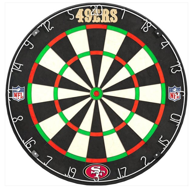 Dartboard Bar Table - NFL Themed - Adjustable - Oche Table