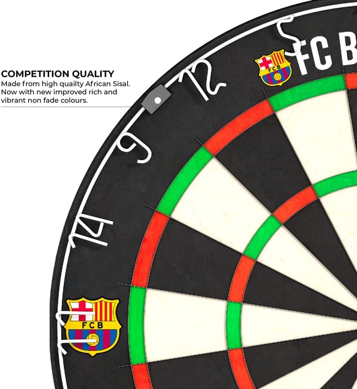 Dartboard Bar Table - Football Themed - Adjustable - Oche Table