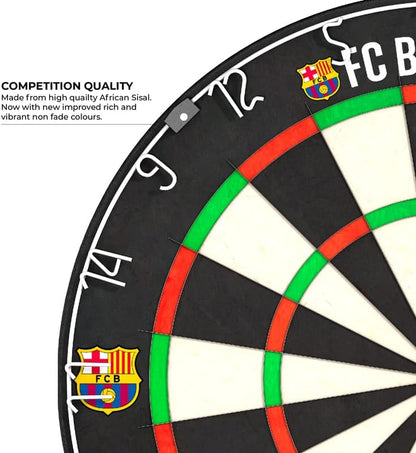 Dartboard Bar Table - Football Themed - Adjustable - Oche Table