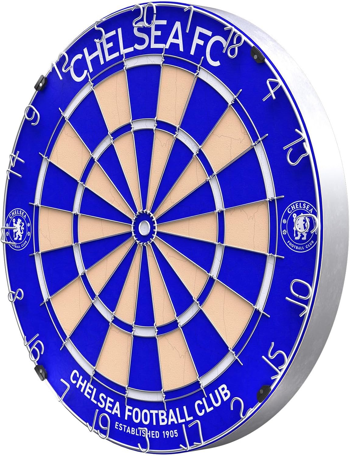 Dartboard Bar Table - Football Themed - Adjustable - Oche Table