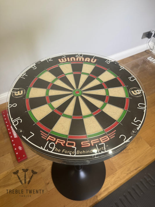 Dartboard Bar Table - Winmau - Adjustable - Oche Table