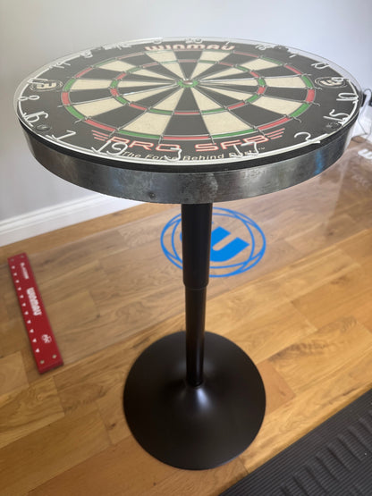 Dartboard Bar Table - Winmau - Adjustable - Oche Table