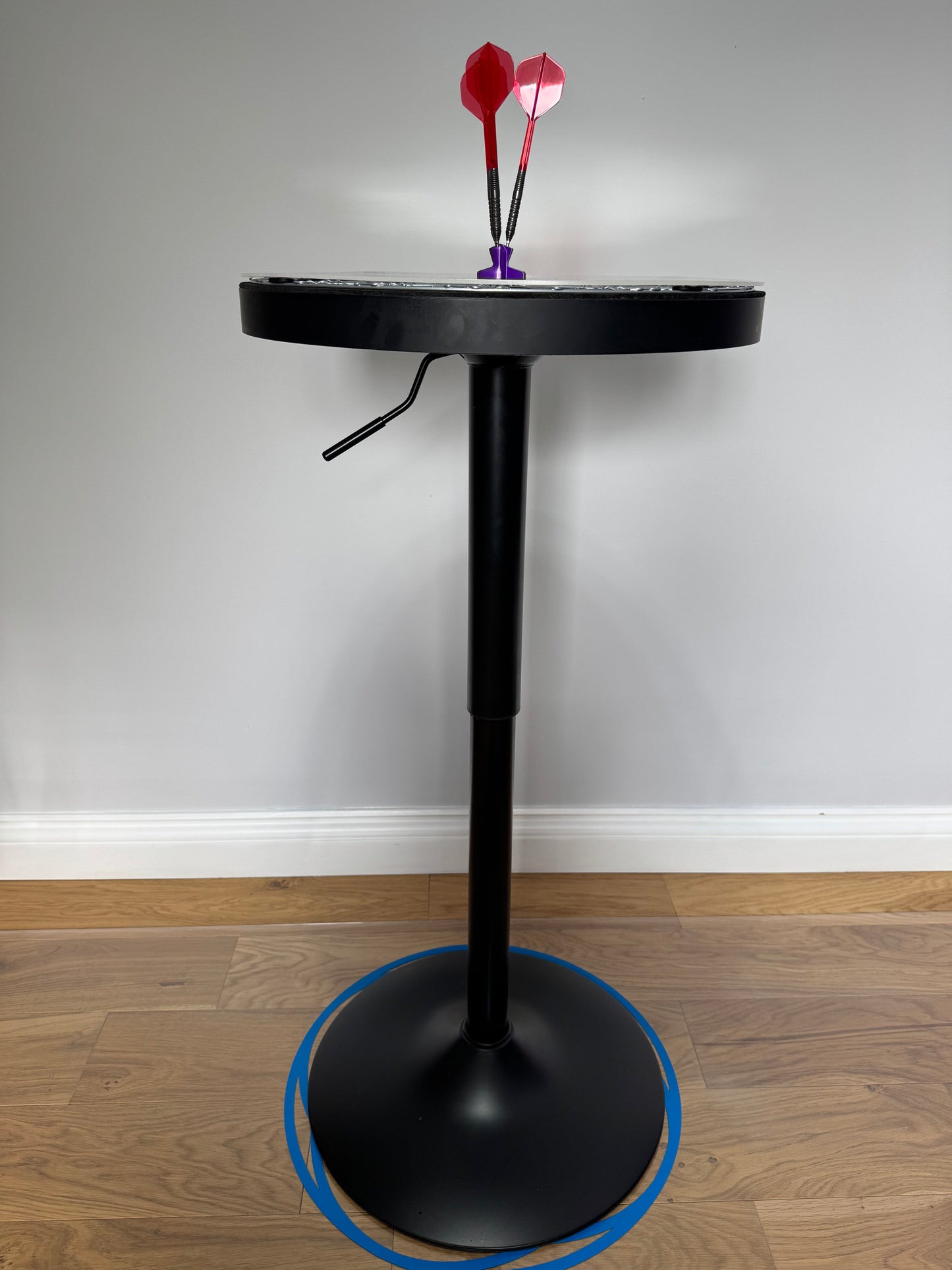 Dartboard Bar Table - NFL Themed - Adjustable - Oche Table