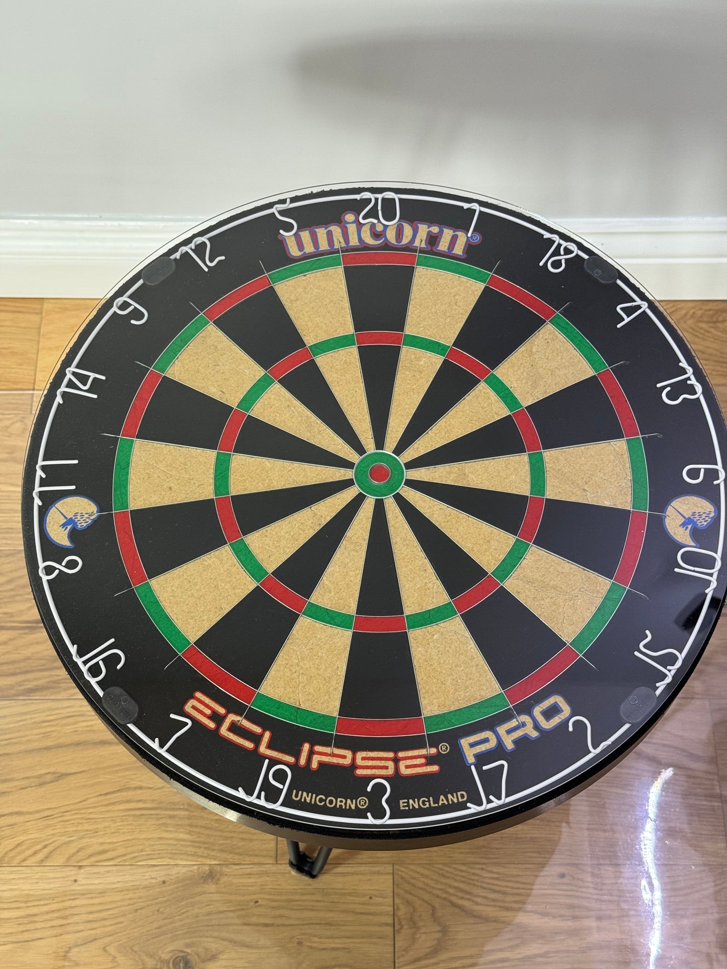 Dartboard Coffee Table - Unicorn