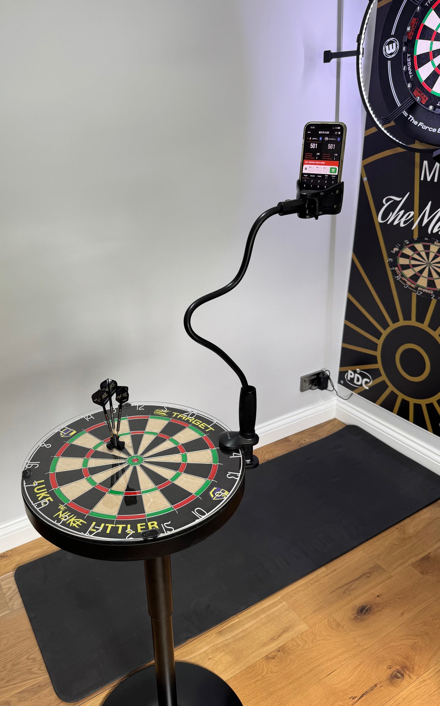 Dartboard Bar Table - Target - Adjustable - Oche Table