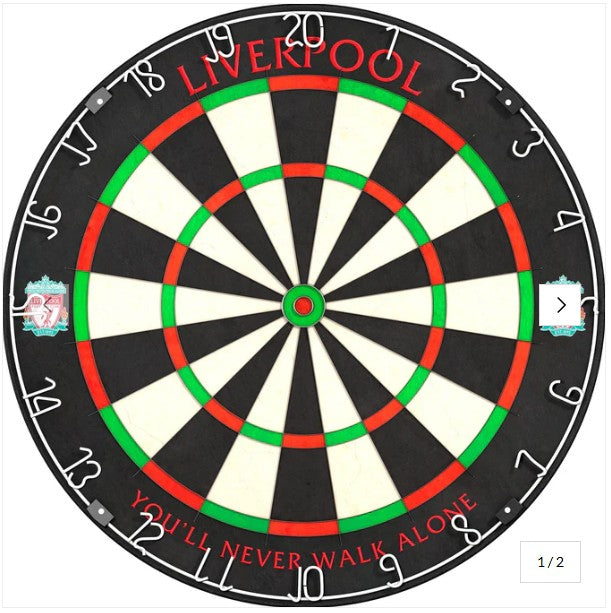 Dartboard Bar Table - Football Themed - Adjustable - Oche Table