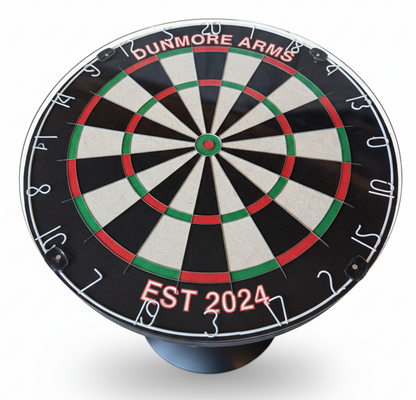 Dartboard Bar Table - Personalised - Adjustable - Oche Table