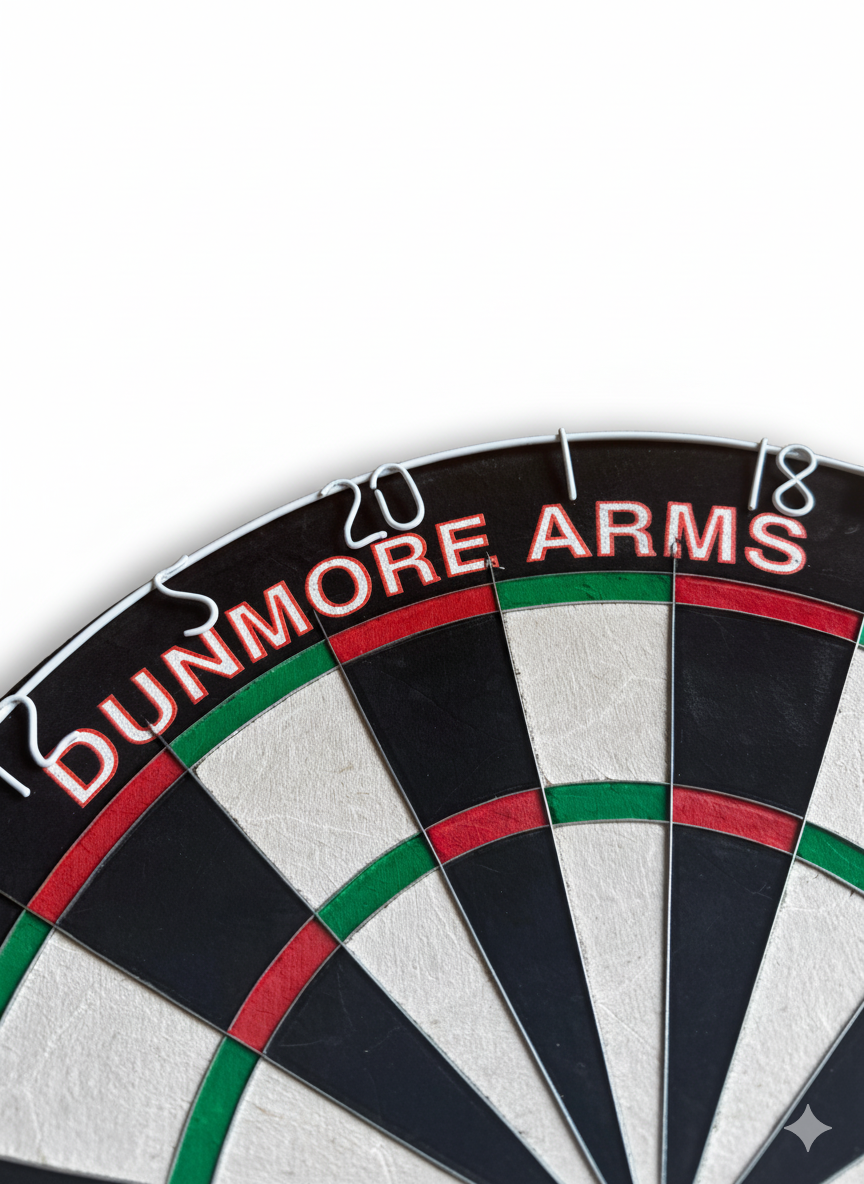 Dartboard Bar Table - Personalised - Adjustable - Oche Table