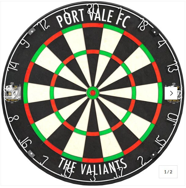 Dartboard Bar Table - Football Themed - Adjustable - Oche Table