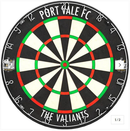 Dartboard Bar Table - Football Themed - Adjustable - Oche Table