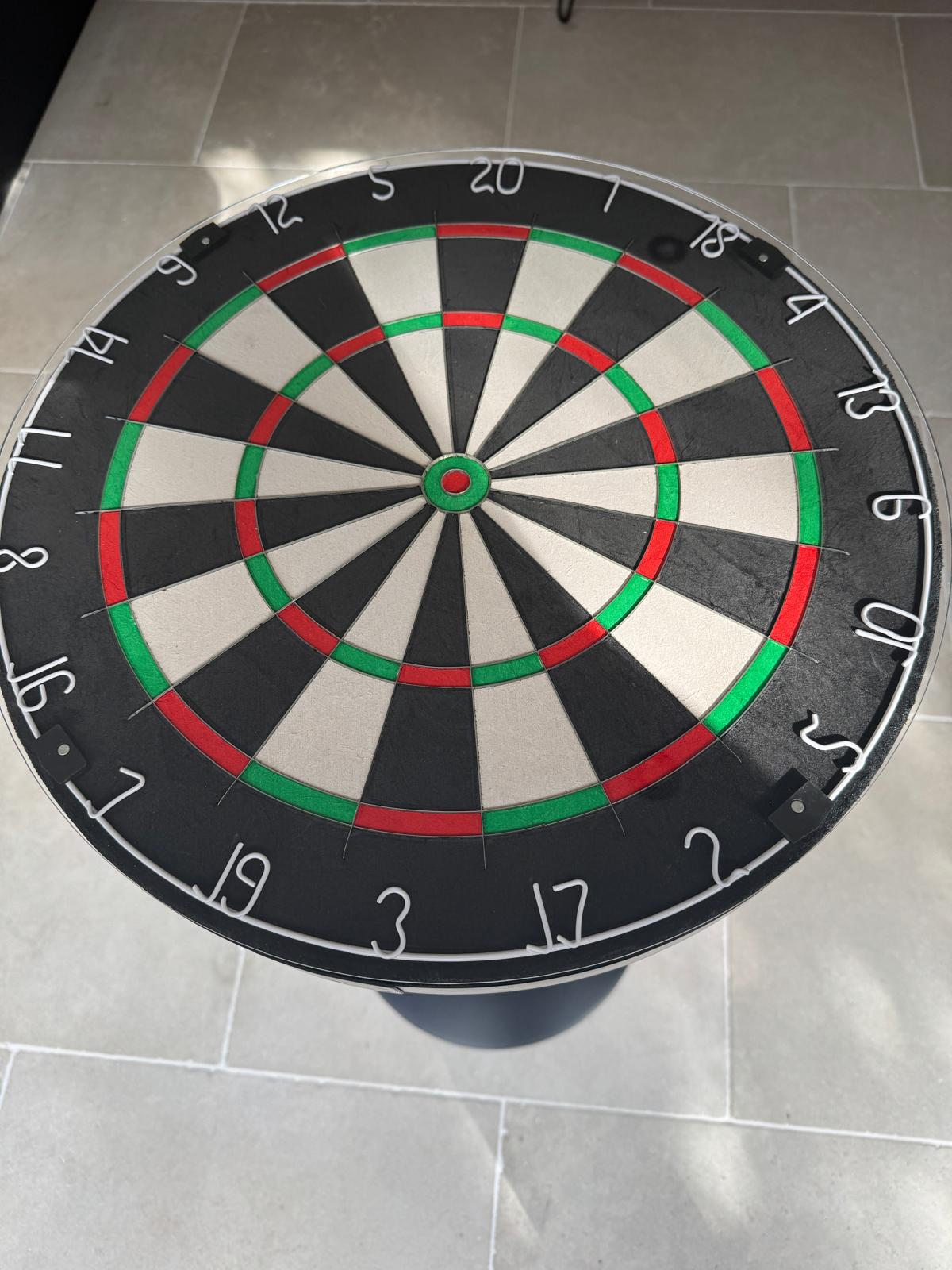Dartboard Bar Table - Non Branded - Adjustable - Oche Table