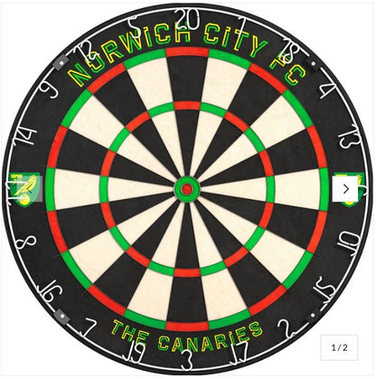 Dartboard Bar Table - Football Themed - Adjustable - Oche Table