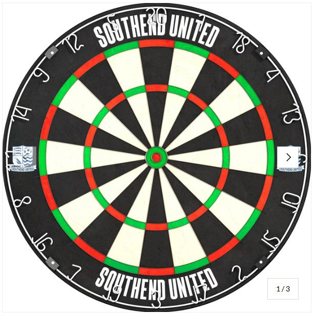 Dartboard Bar Table - Football Themed - Adjustable - Oche Table