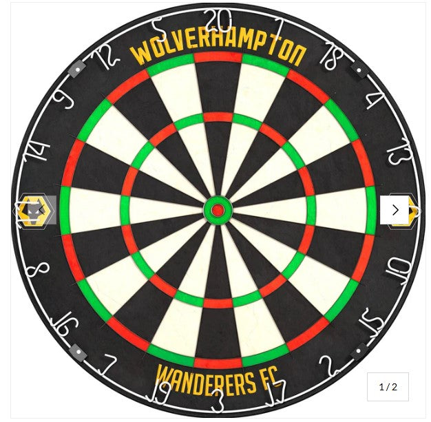 Dartboard Bar Table - Football Themed - Adjustable - Oche Table